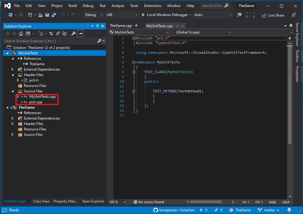 Structure of Unit Tests